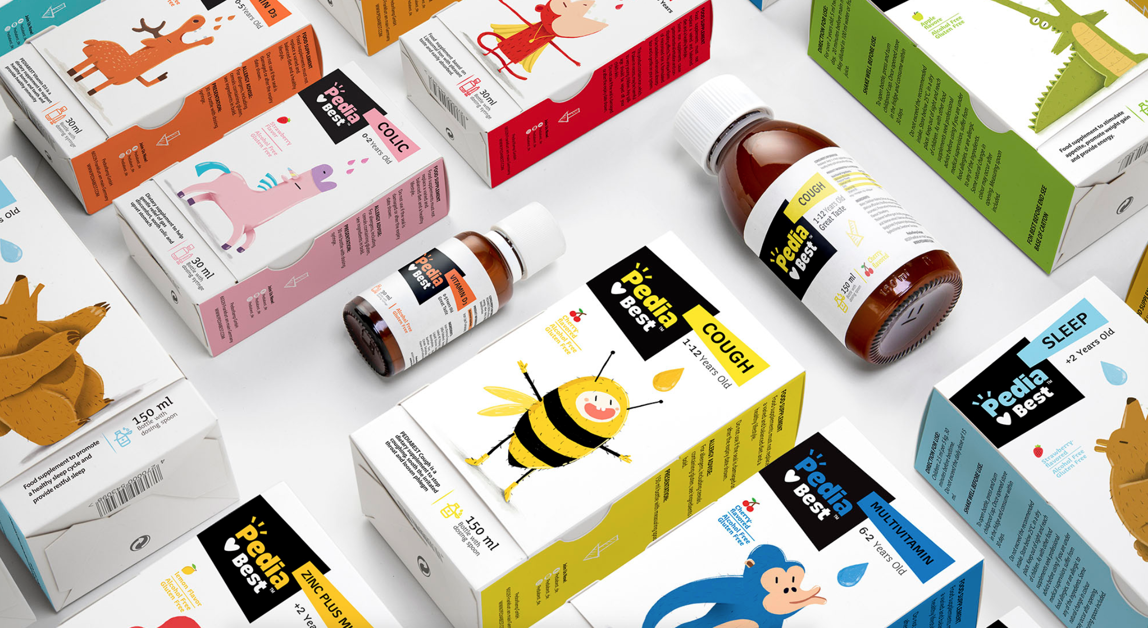 Children's supplement packaging