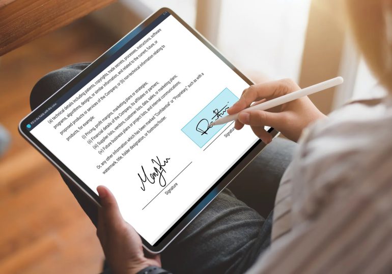 electronic signatures