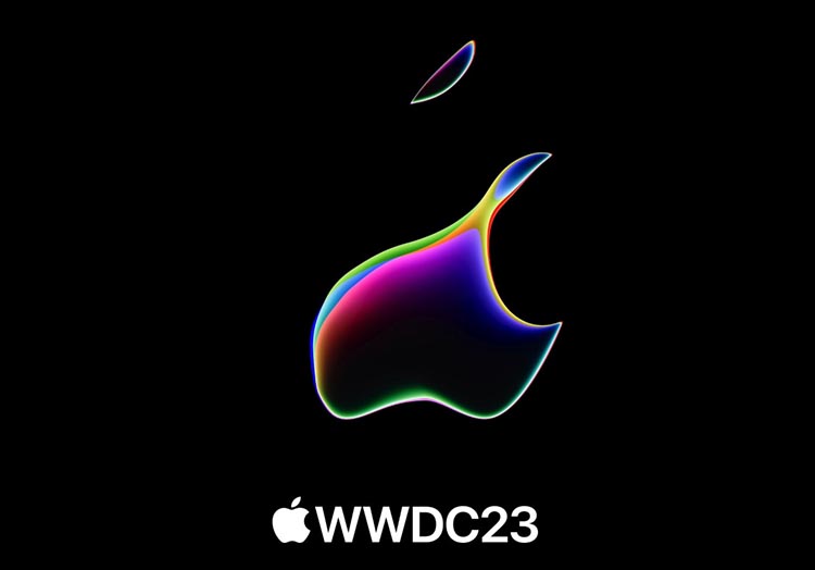 Apple logo for WWDC 2023